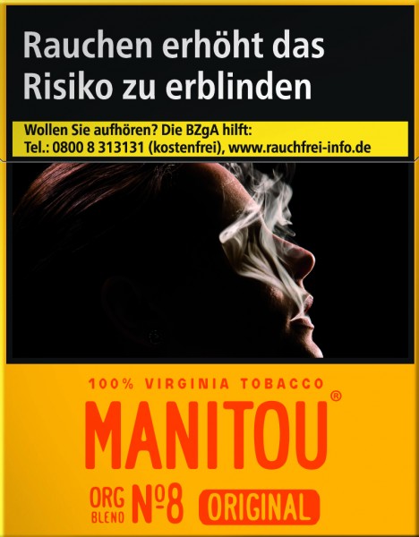 Manitou Zigaretten Gold No8 XL