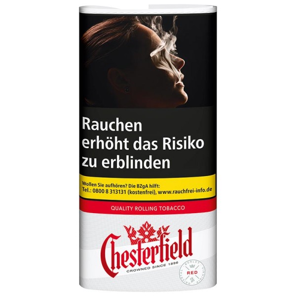 Chesterfield Drehtabak Rolling Red