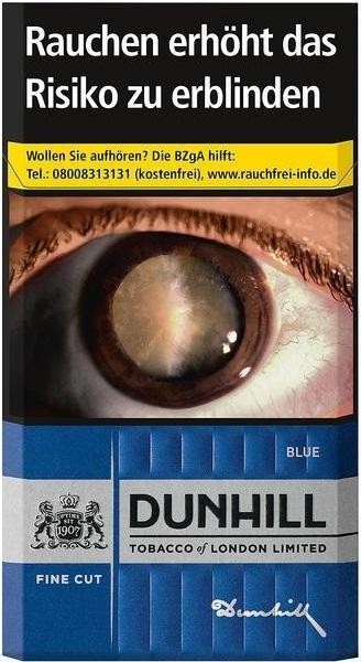 Dunhill Zigaretten Fine Cut Blue