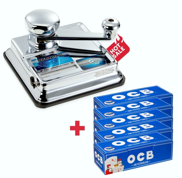 OCB Micr-O-Matic Zigaretten-Stopfmaschine
