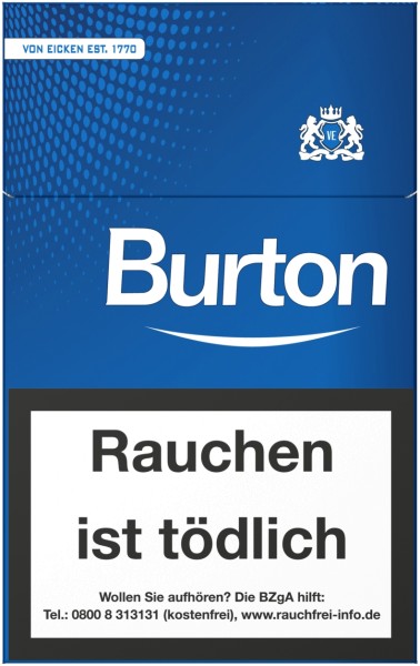 Burton Blue Eco-Zigarillos