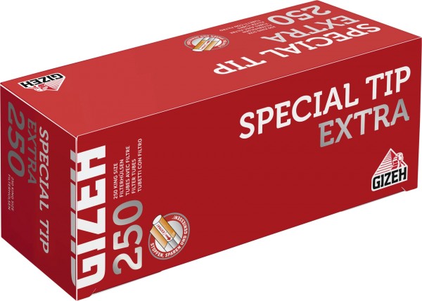 Gizeh Filterhülsen Special Tip Extra Size