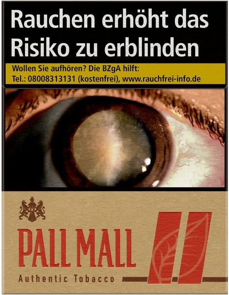 Pall Mall Zigaretten Authentic Red XXL