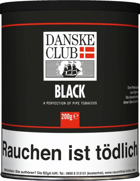 Danske Club Pfeifentabak Black (Luxury) XL-Dose