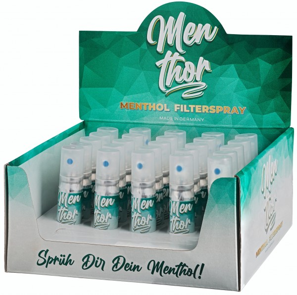 Menthor - Menthol Filter Spray Display