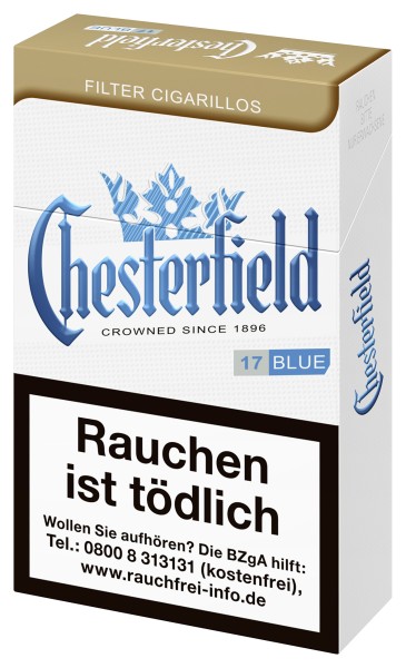 Chesterfield Blue Filterzigarillos