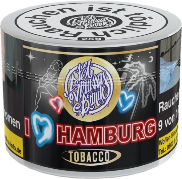 187 Tobacco - I Love Hamburg 25g