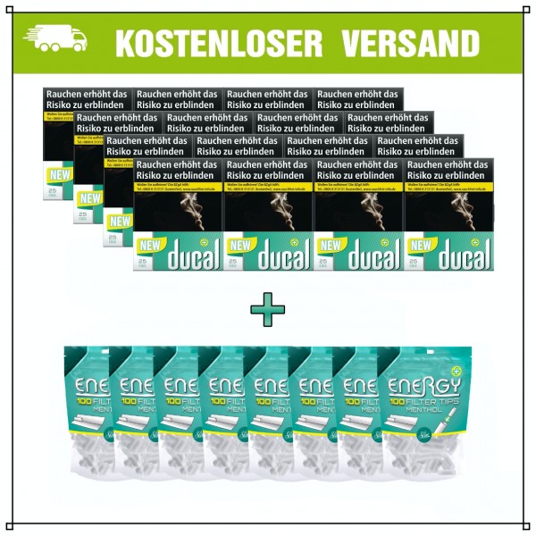 Ducal+ Green Menthol XXL Aktionspaket (Big Pack)