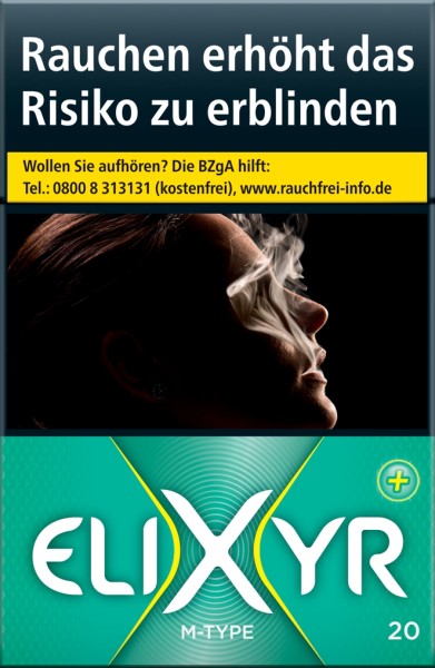 Elixyr Zigaretten Green L Plus+