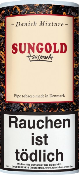 Danish Mixture Pfeifentabak Hausmarke Sungold (Vanilla)