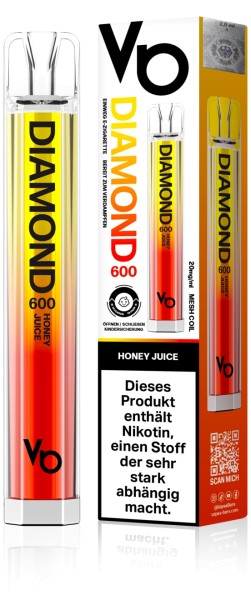 Diamond Einweg E-Zigarette - Honey Juice (2ml - 600 Züge)