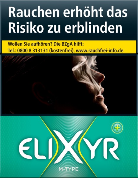 Elixyr Zigaretten Green XL Plus+