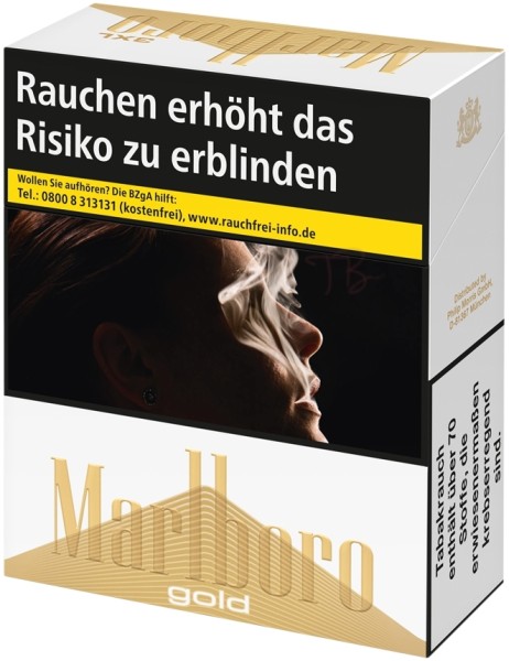 Marlboro Zigaretten Gold 2XL