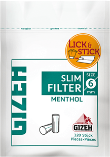 Gizeh Menthol Slim Filter