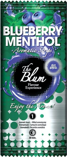 The Blum Aromakarten Blueberry Menthol