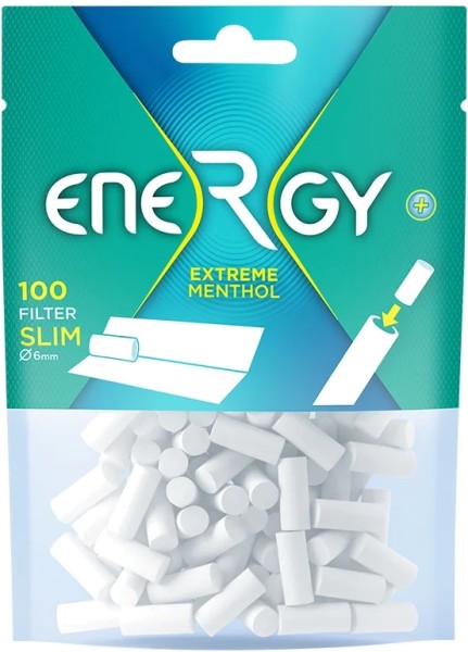 Energy+ Extreme Menthol - Filter Tips