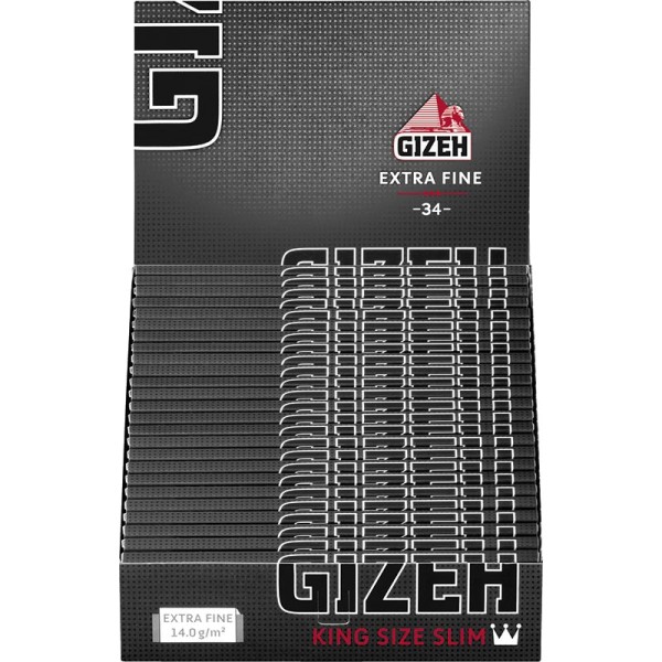 Gizeh Black King Size Slim (25)