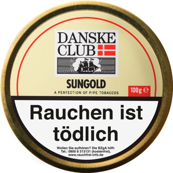Danske Club Pfeifentabak Sungold (Vanilla) Dose