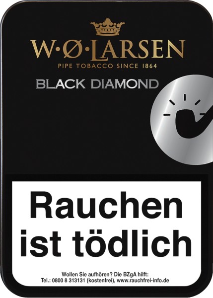 W.O. Larsen Pfeifentabak Black Diamond